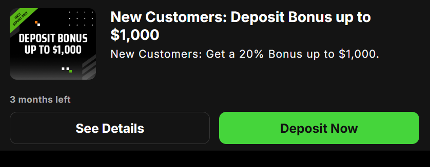 DraftKings Deposit Bonus